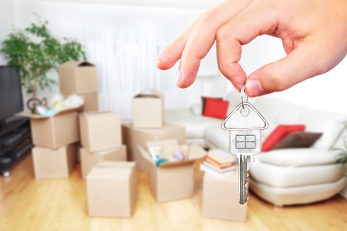 Cubic-yard storage estimate for a larger home clearance