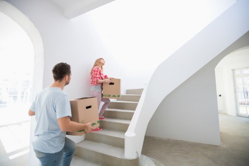 Secure storage environment for business assets in Monkenhadley