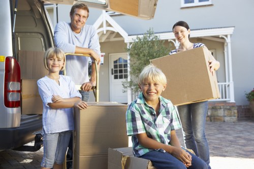 Protecting household furniture before storage in Monkenhadley